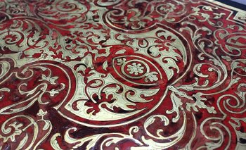 Table de Jeux en Marqueterie `Boulle`, époque Napoléon III - Milieu XIXe