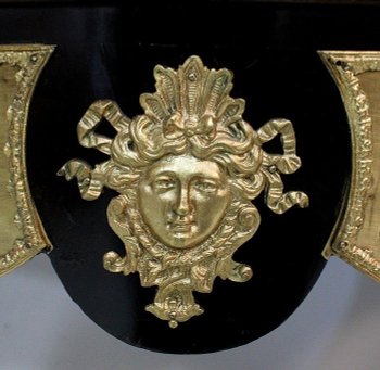 Table de Jeux en Marqueterie `Boulle`, époque Napoléon III - Milieu XIXe