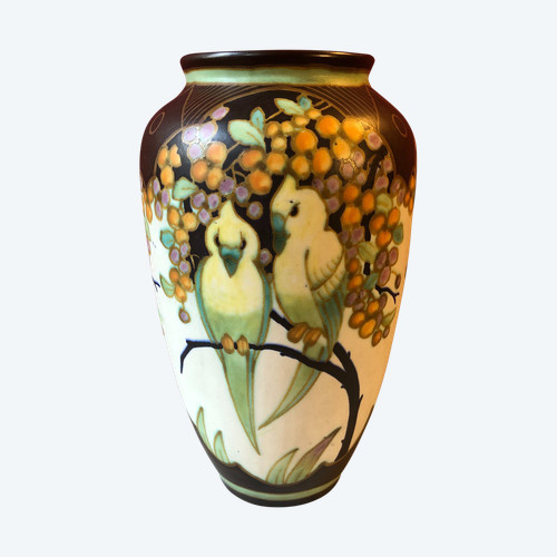 Keramis, Vase aux Perruches, early 1930s