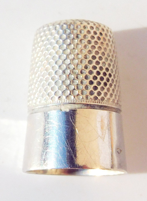 Art Deco Silver Sewing Set Early 20th Century Scissors Needle Case