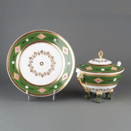 Sweet Bowl from the Dagoty factory, Empire