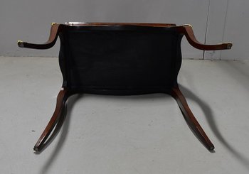 Petit Secrétaire Bonheur du Jour, en Placage de Palissandre de Rio, époque Napoléon III - XIXe