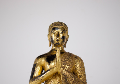 Adorante in bronzo dorato, Rattanakosin.