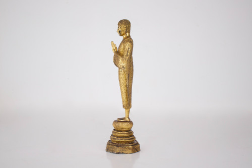 Adorante in bronzo dorato, Rattanakosin.