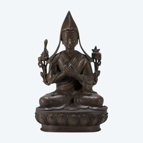 Lama Tsongkhapa, first Dalai Lama, Tibet.
