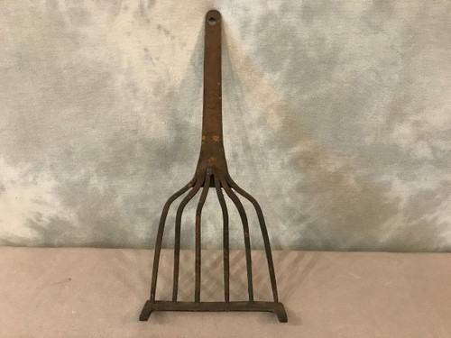 Antique 19th century wrought iron meat grill