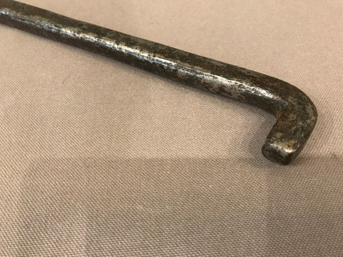 Beau hachoir ancien en fer forgé d'époque 18 ème 