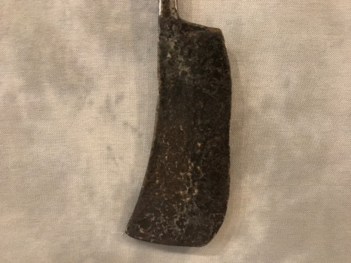 Beau hachoir ancien en fer forgé d'époque 18 ème 