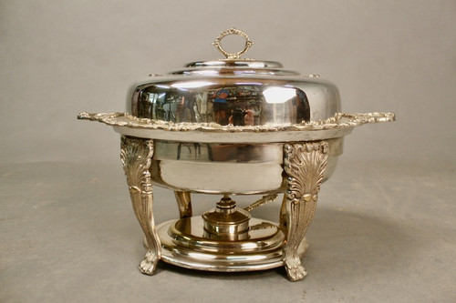 Bain Marie En Métal Argenté