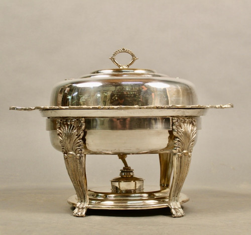 Bain Marie En Métal Argenté