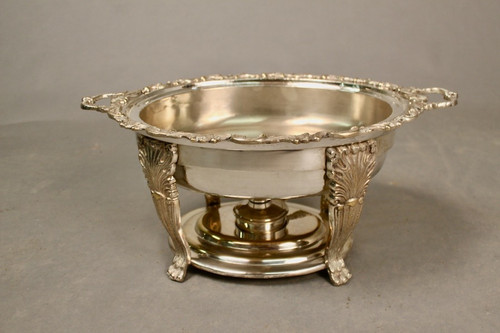 Bain Marie En Métal Argenté