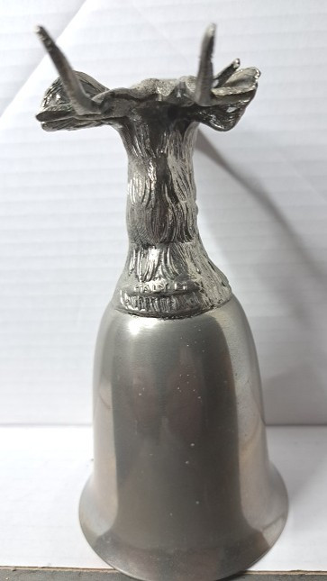 Sculpture Mauro Manetti Italy 1 goblet Deer ice bowl year 60