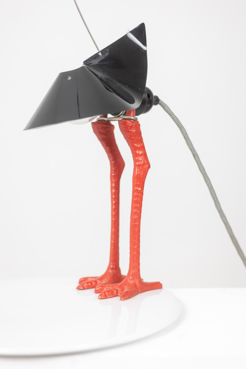 Ingo Maurer. Lampe modèle « Bibibibi ». Années 1980.