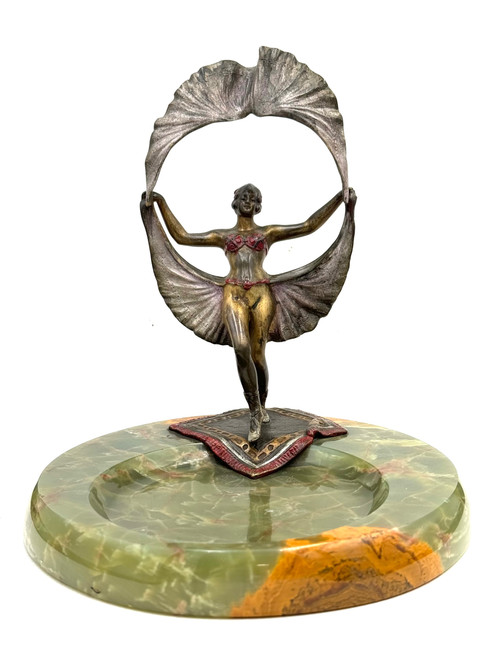 Tasca erotica in bronzo da Vienna