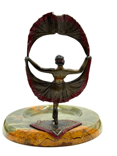 Tasca erotica in bronzo da Vienna