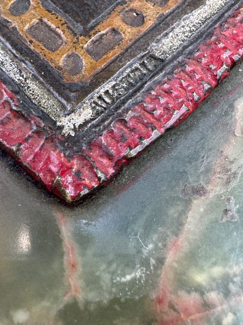 Tasca erotica in bronzo da Vienna
