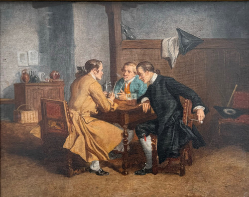 Meissonier (attributed) - The Smokers