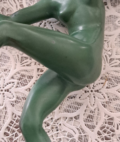 Art Deco sculpture by Marcel-André Bouraine (1886 - 1948) known as Briand