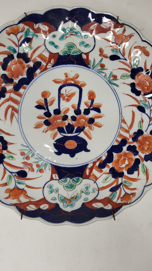 Piatto in porcellana Imari - Giappone - XIX secolo