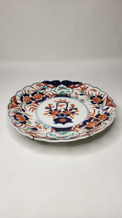 Piatto in porcellana Imari - Giappone - XIX secolo