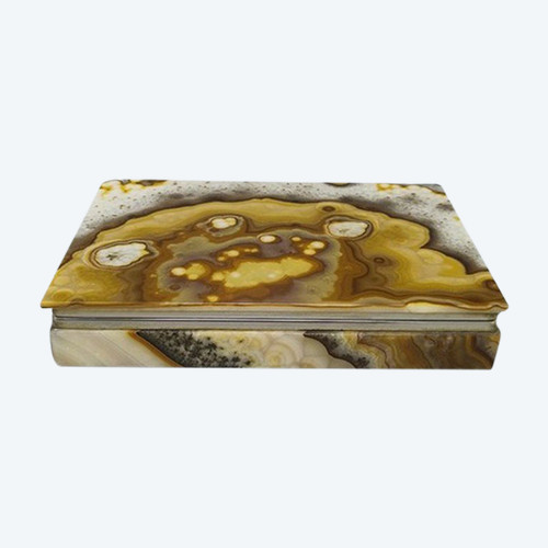 1960s Astonishing Box in Onyx. Made in Italy