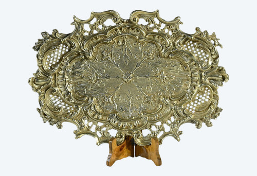 Bronze Center Table Tray, Rocaille style – Late 19th century