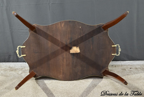 Table à Thé en Acajou, style Napoléon III – Fin XIXe