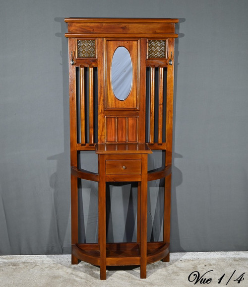 Garderobe aus Mahagoni, Art-Déco-Zeit – 1930