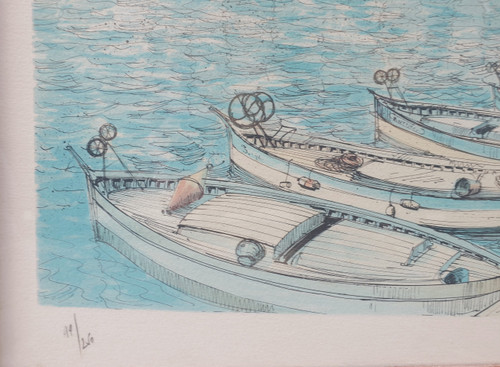 Rolf RAFFLEWSKI - The old port of Marseille