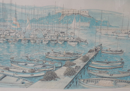 Rolf RAFFLEWSKI - The old port of Marseille