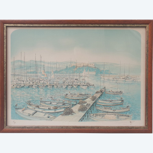 Rolf RAFFLEWSKI - The old port of Marseille