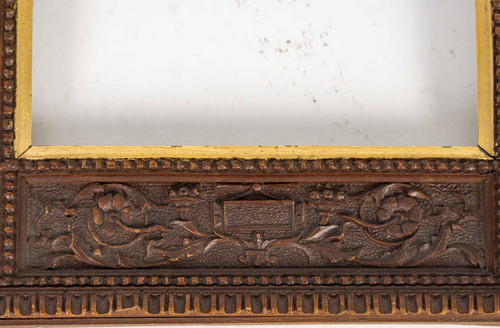 19th century carved wooden frame