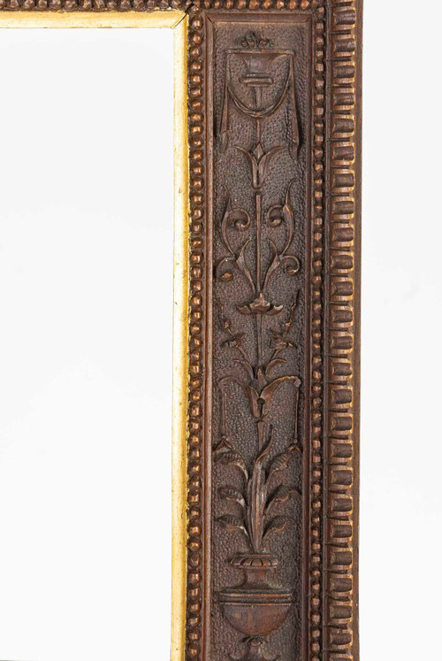 19th century carved wooden frame