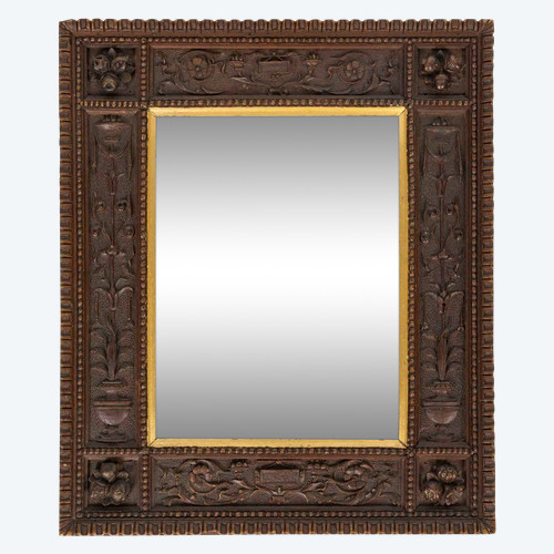 19th century carved wooden frame