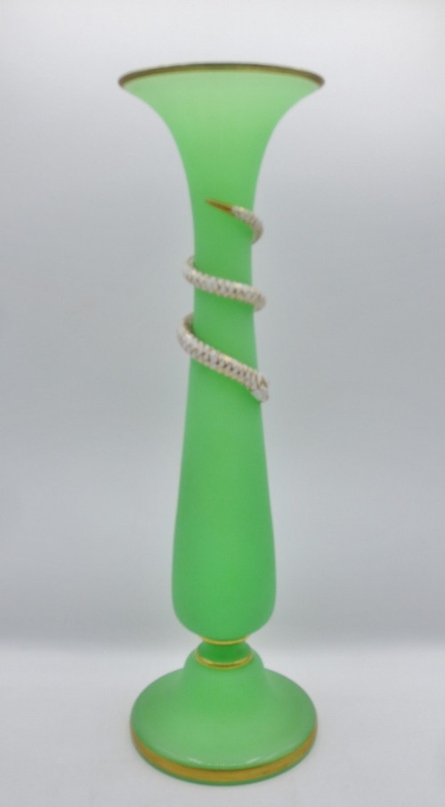 Opaline vase, Charles X.