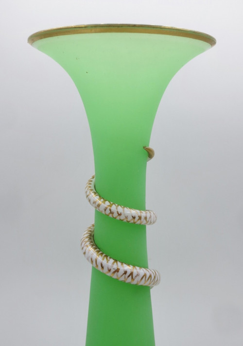Opaline vase, Charles X.