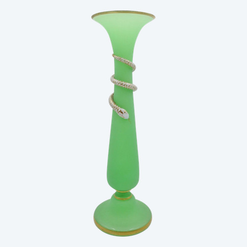 Opaline vase, Charles X.