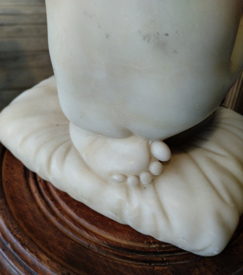 Praying Child - Alabaster - Florence - Luigi Pampaloni (1791-1847)