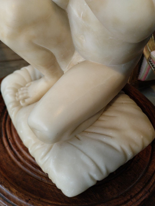 Praying Child - Alabaster - Florence - Luigi Pampaloni (1791-1847)