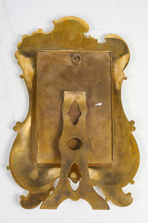 Un Cadre Photo En Bronze Cloisonné Fin XIXème Siècle 