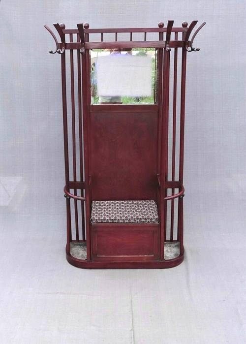 Eingangsgarderobe, Sezession 1916 J. Hoffmann für KOHN, Nr. Thonet