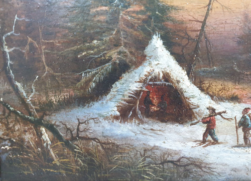 Edouard FEREY - La baita nella neve