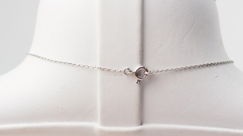 Collana in oro bianco e perle di Tahiti