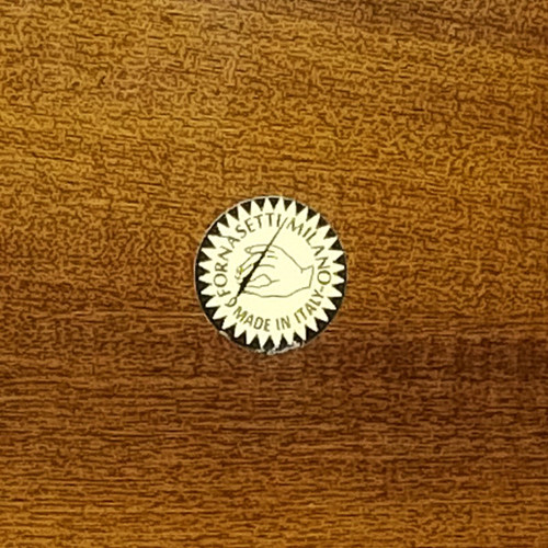 Scatola di carte da gioco originale degli anni '60 di Piero Fornasetti in ottime condizioni. Realizzata in Italia