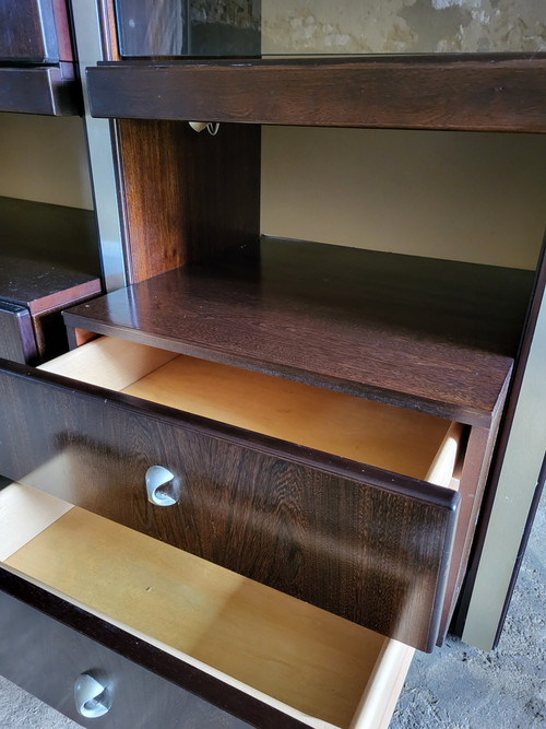 Biblioteca / abitazione. fine anni '70 Roche Bobois Attrib. Michel Ducaroy.