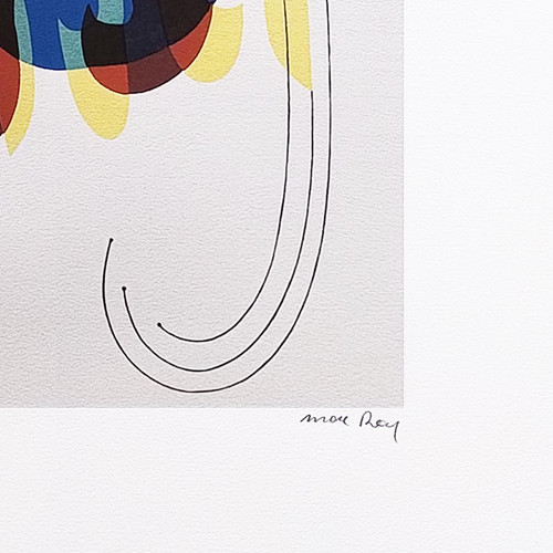 1970 Original Gorgeous Man Ray "Shadows" Limited Edition Lithograph