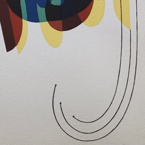 1970 Original Gorgeous Man Ray "Shadows" Limited Edition Lithograph