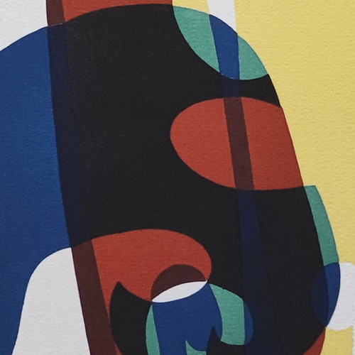 1970 Original Gorgeous Man Ray "Shadows" Limited Edition Lithograph