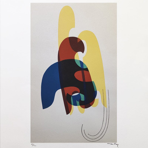 1970 Original Gorgeous Man Ray "Shadows" Limited Edition Lithograph
