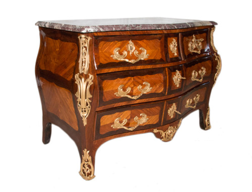 Commode D’époque Louis XV Estampillée L. Boudin 